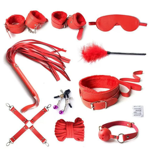 Midnight Submissive Control Essentials Kit – 10 Piece Set